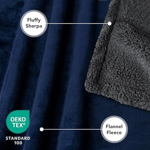 PetAmi Waterproof Dog Blanket for Medium Large Dog Pet, 60x40, Blue Grey