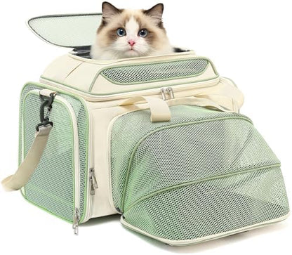 Airline-Approved Soft Travel Pet Carrier for Small Cats and Dogs