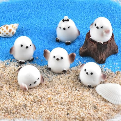 Cute Tiny Tit Birds Figurines Silicone Mold Micro Dollhouse Animal Epoxy Casting Mold for DIY Resin Art Fairy Garden Miniatures Landscape Crafts Decor(5 Designs)