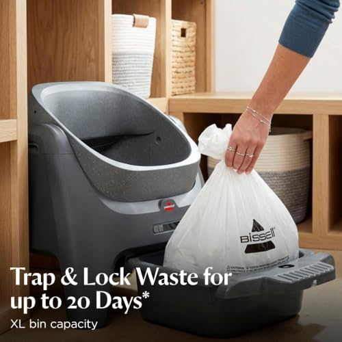 BISSELL CleanWell Automated Cat Litter Box, OdorVault, 4393