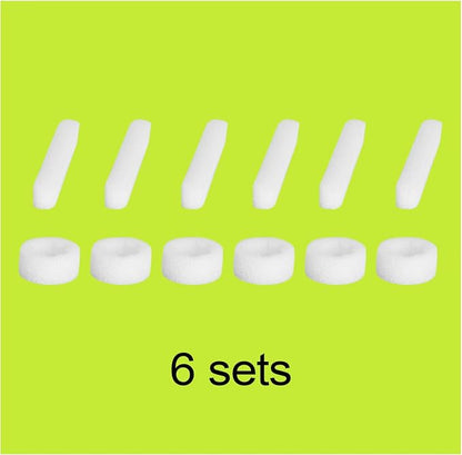 FURBULOUS Cube Automatic Animal Water Dispenser Sponge Filters (6 sets)