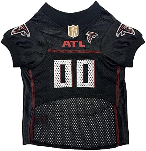 Pets First NFL Atlanta Falcons Dog Jersey, Size X-Large, Football Shirt Costume for Pet, Dog Sports T-Shirt, NFL Team Clothing for Cats, Licensed Pet Apparel Available in 7 Sizes and 32 Teams
