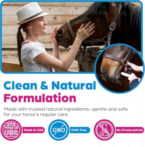 Fast Acting Horse Colic Relief – 15 Minute Natural Gas & Spasmodic Support – Oral Equine Digestive Comfort Syringe – Safe for Pregnant Mares – Essential Barn First Aid