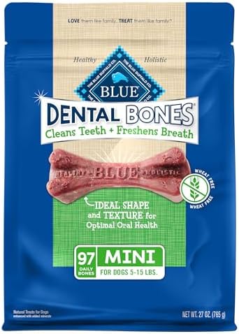 Blue Buffalo Mini Dental Bones, 27 oz, 97 Mini Bones