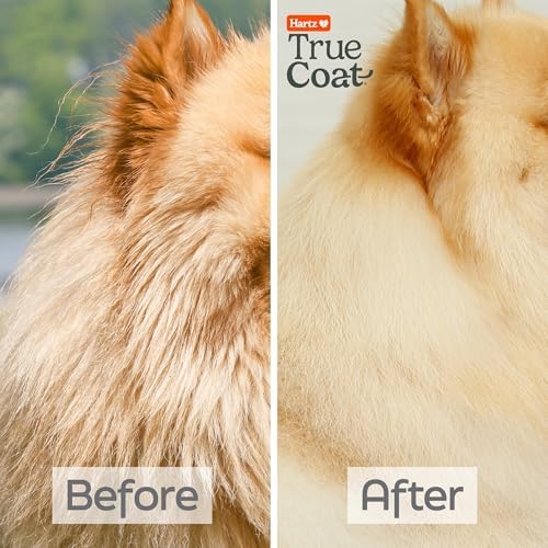 True Coat Thick Coat Dog Shampoo, 5 in 1 De‑Sheds & Softens with Oat Milk, Coconut Oil & Aloe, 16 oz