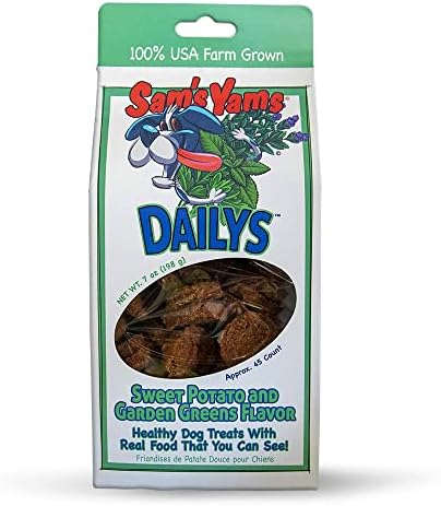 Front Porch Pets Sam's Yams Dailys Sweet Potato and Garden Green Flavor
