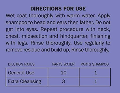 Davis Manufacturing CLS12 Clarifying Pet Shampoo, 12 oz, Clear