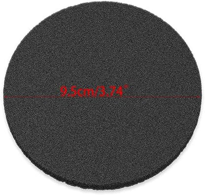 6 Pack Hepa Filter Sponge Replacement Accessories for P1 o Pet Grooming Kit Vacuum Sponges Spare Part Accessory Sponge, Black
