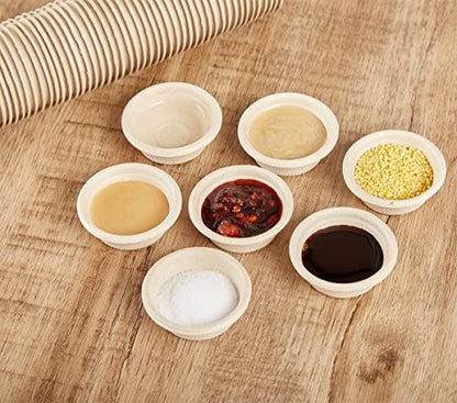 300 Pack Paper Feeding Cups Samll 0.5 oz Gecko Food and Water Feeding Dish Ledge Holder Accessories Bowls for Crested Gecko Lizards Reptiles Pets