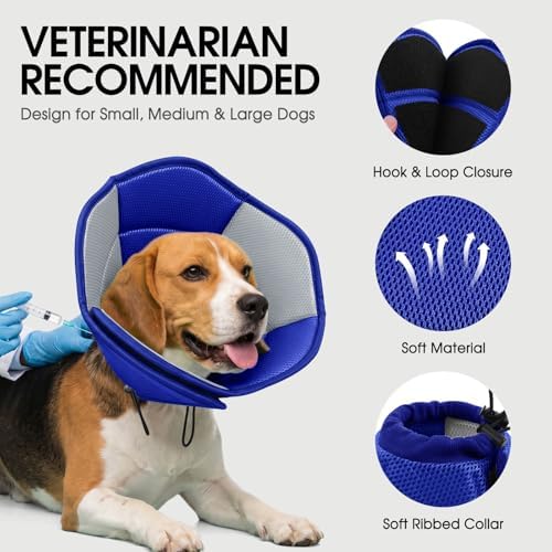 Dog Cone Soft Cone for Dogs to Stop Licking