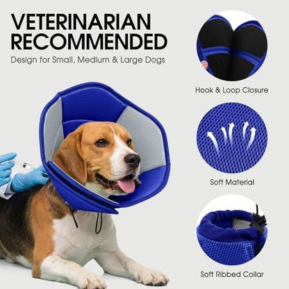 Dog Cone Soft Cone for Dogs to Stop Licking