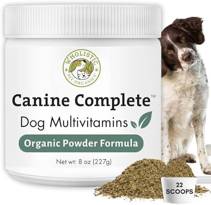 Organic Dog Vitamins, 8 oz, 22 Scoops