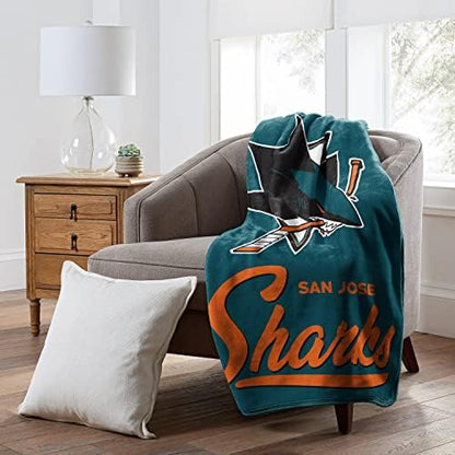 Northwest NHL Unisex-Adult Raschel Throw Blanket