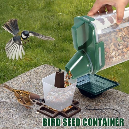 2 Pack 3 Lbs Pet Dog Cat Food Storage Containers for Travel - Pine Green