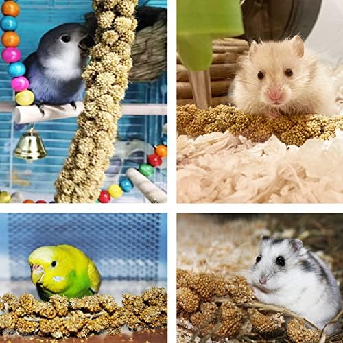 Spray Millet Treat for Birds Parakeets, Millet for Birds, Natural Bird Food