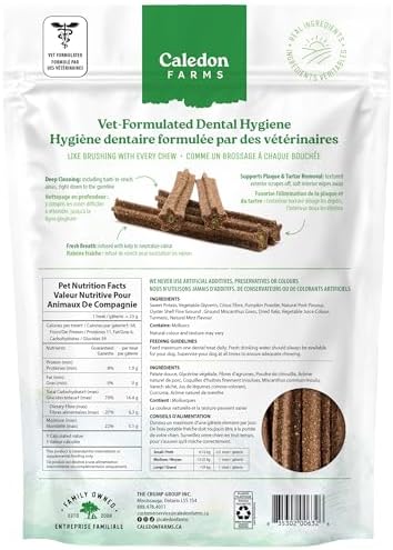 Plaque Busters Dental Sticks Triple Action Natural Mint Flavour, 8.3 oz, Dog Treat