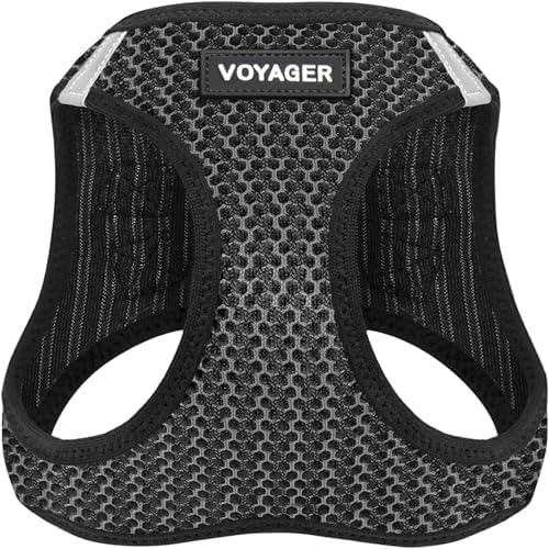 Voyager Step-in Air Dog Vest Harness - Gray 2-Tone, Medium