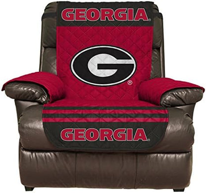 Pegasus Sports NCAA Microfiber Furniture Protector Cover with Elastic Straps