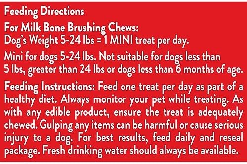 Milk-Bone Brushing Chews, Small/Medium, Fresh Flavor, 45 Dental Treats