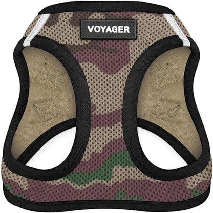 Voyager Step-in Air Dog Vest Harness - Army, X-Small