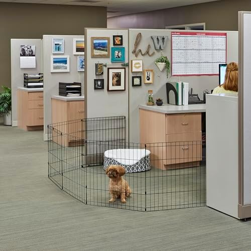 MidWest 30-Inch Exercise Pen, No Door, 16 Sq Ft Play Area
