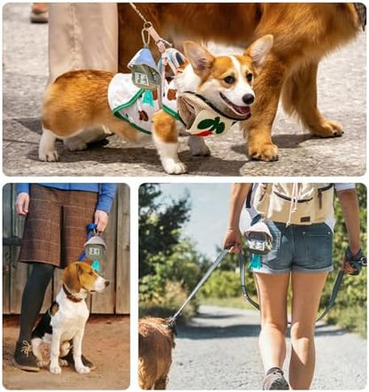 AYOTEE 100% Compostable Dog Poop Bags with Dispenser, Plastic-free, 280 Ct