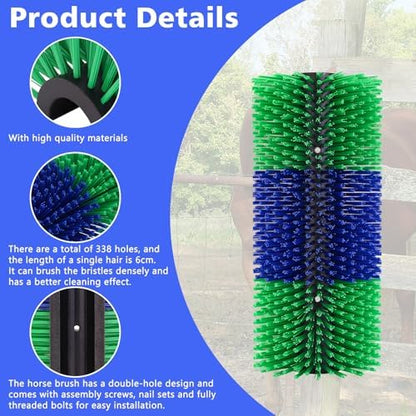 Livestock Scratching Brush for Horse Goat Cattle Cow Sheep Pig