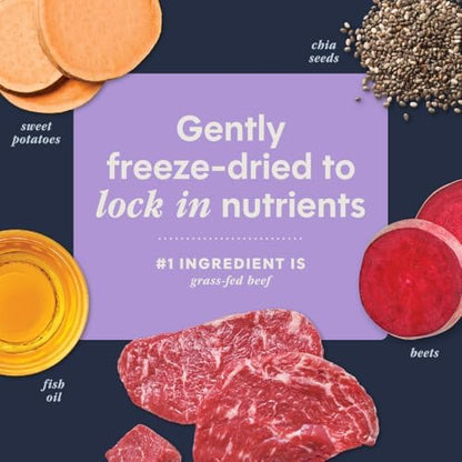 Instinct Freeze Dried Mixers, Cat Food Toppers, Skin & Coat + Multivitamin Adults, 5.5 oz