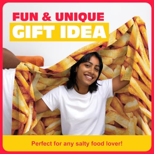 Cozy Concepts Co. French Fries Comfort Blanket by Relatable