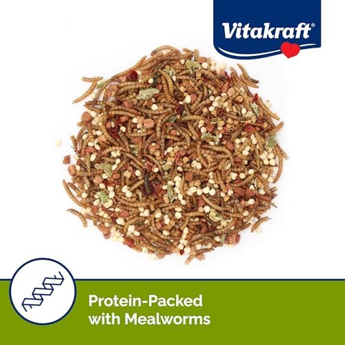 Sunseed VitaKraft Wigglers and Berries Trail Mix Hedgehog Treat 2.5 oz.