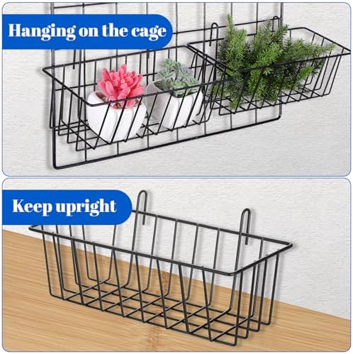 6 Pcs Rabbit Hay Feeder,Bunny Hay Feeder Rack with Metal Frame for Guinea Pig Chinchilla,Large Heavy-Duty Hays Holder Feeders for Rabbits Guinea Pigs, Small Animal Cage Accessories