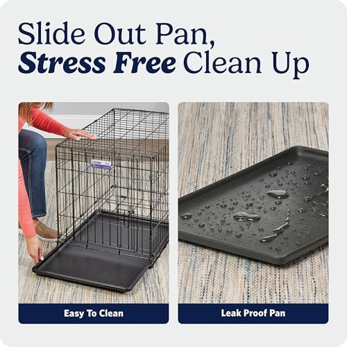 Midwest 22-Inch Single Door iCrate, for Extra-Small Breeds, Up to 15 lbs