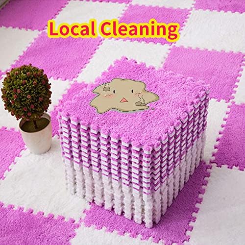 Oncpcare 10Pcs 11” x 11” Guinea Pig Pads Washable, Reusable Guinea Pig Fleece Cage Liners, Soft Warm Rabbit Sleep Mat Blanket Bed (Rose Red)