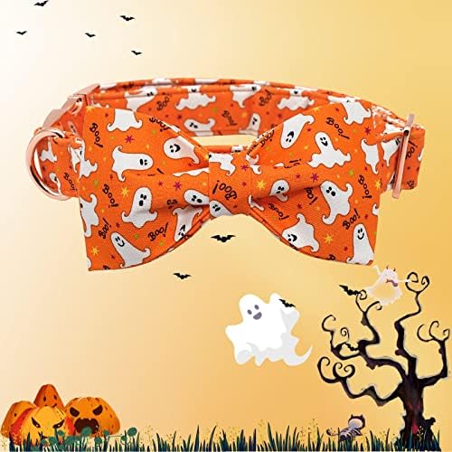 Lionheart Glory Halloween Dog Collars, Adjustable Heavy Duty Bowtie Collar for X-Small Puppies