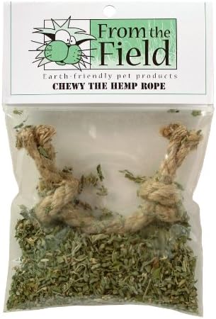 from The Field | Chewy Hemp Rope Cat Toy | Catnip Dental Chew for Cats