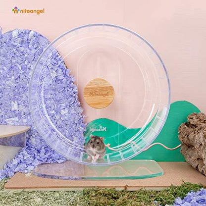 Niteangel Super-Silent Hamster Exercise Wheels: Quiet 11 inch Running Wheel