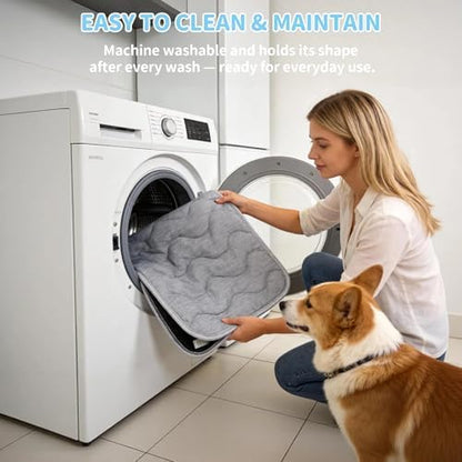 Dog Cooling Mat Self Cool Pad for Dogs and Cats, Washable Portable Pet Sleeping Pad for Summer Size 27.6" x 19.7"
