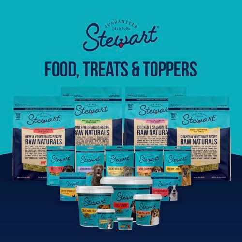 Stewart Freeze Dried Dog Treats & Food Topper, Hip & Joint Formula, 8 oz