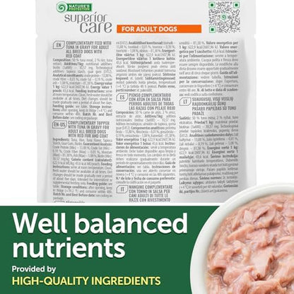 Nature's Protection Superior Care Wet Dog Food Pouches, Tuna 24x 2.46 oz