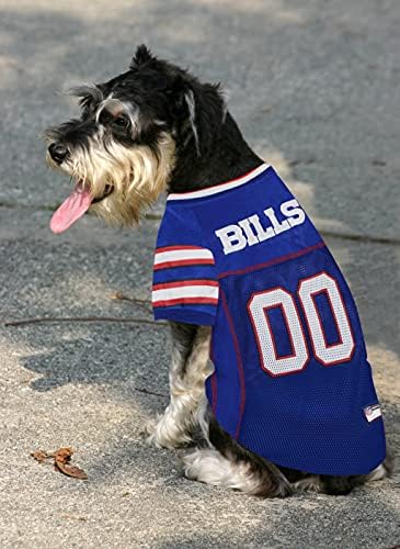 Pets First NFL AFC East Mesh Jersey for Dogs, XX-Large, Buffalo Bills
