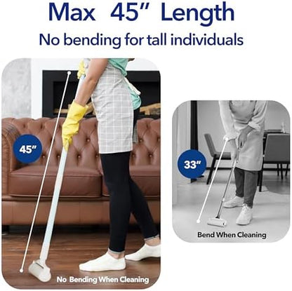 Large Lint Roller for Furniture, 9.45'' Rollers for Floor, 360 Sheets