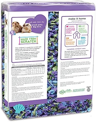 Carefresh Sea Glass Natural Paper Small Pet Bedding, Odor Control 50L