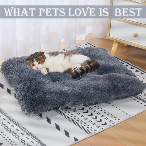 Washable Calming Dog & Cat Bed for Ultra Large Small Medium Size Pet