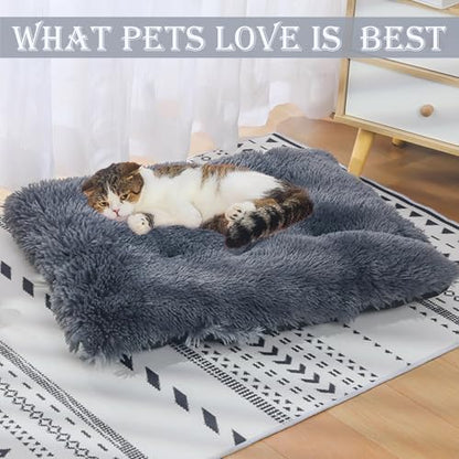Washable Calming Dog & Cat Bed for Ultra Large Small Medium Size Pet