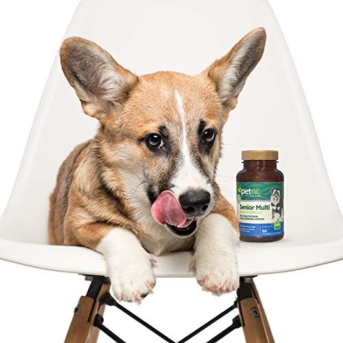 PetNC Senior Multi Chewables for Dogs, Daily Vitamins, 60 Count