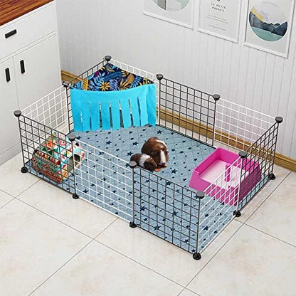 RIOUSSI Guinea Pig Hideout Hideaway Corner Fleece Toys Cage Accessories