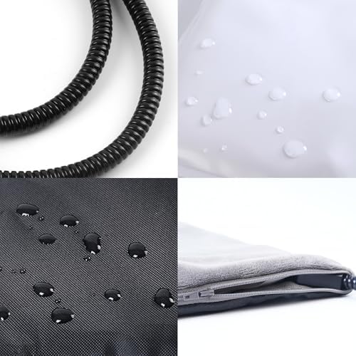 Outdoor Heating Pad，Heating Pet Bed for Small, Medium, Large and Dogs/Cats - Auto Temperature Control Outdoor Heated Pet Pad. (L -20 x 16 inch)