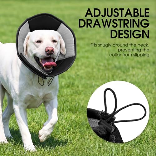 Dog Cones for Large Dogs Soft Dog Cone to Stop Licking