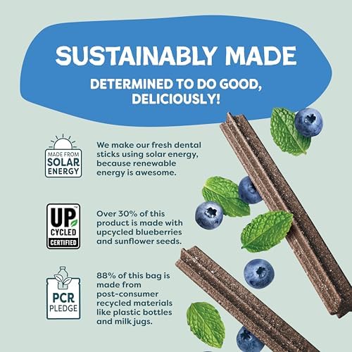 Shameless Pets Dog Dental Chews, Variety 3-Pack, Grain-Free, Fresh Breath