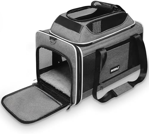 Cat Carrier Top-Expandable 18x11x11, United Delta American Airline Approved